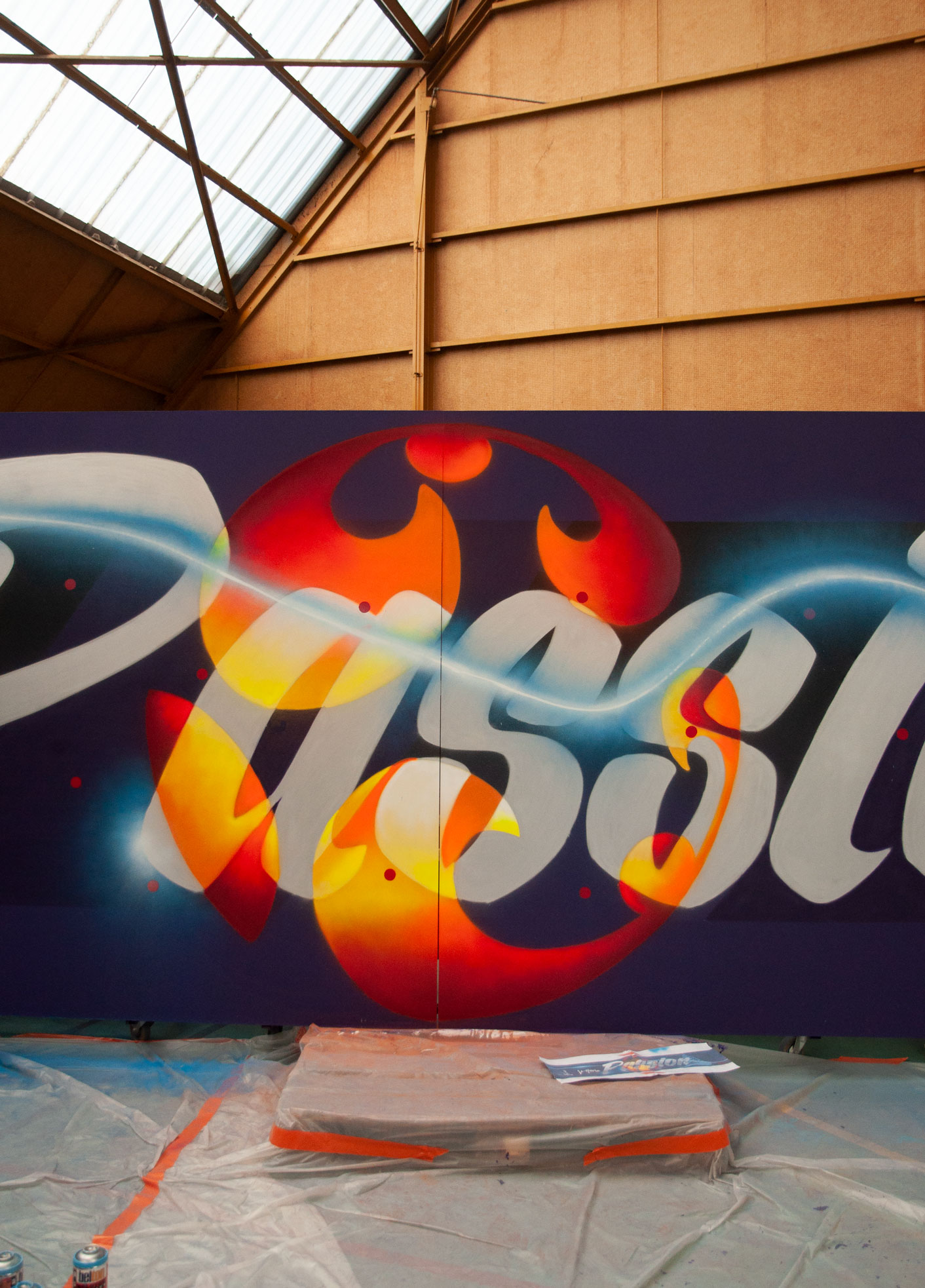 événementiel peinture pour la fifa coupe du monde feminine 2019 france graffiti art fresque reveal villes hotes 2018